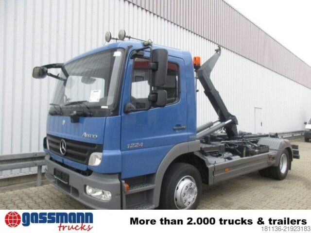 Roll-off tipper truck Mercedes-Benz Atego 1224 L 4x2, Multilift City Abroller
