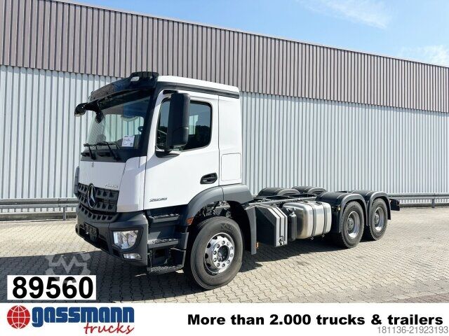 Truck chassis Mercedes-Benz Arocs 2636 6x4, 3x VORHANDEN!