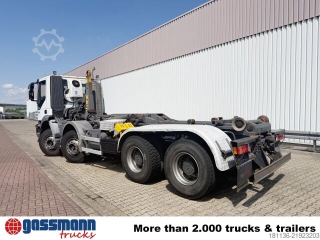 Roll-off tipper truck Iveco Trakker 340 T 41 8x4