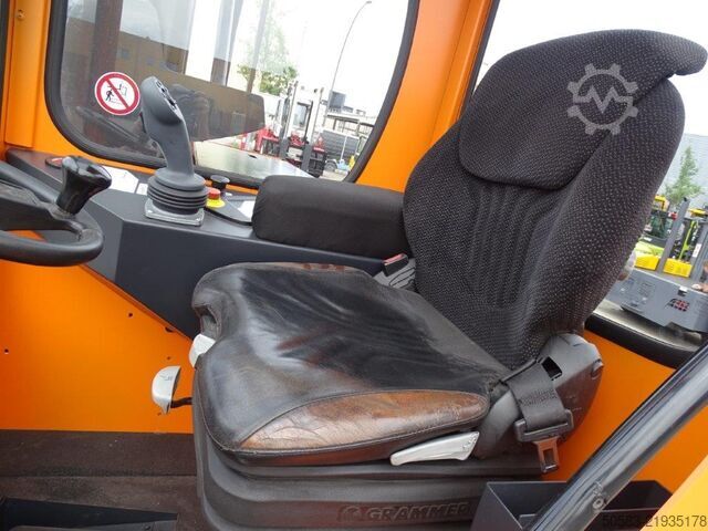 Four-way side loader Hubtex MQ50 - TRIPLEX - Batterie 2025