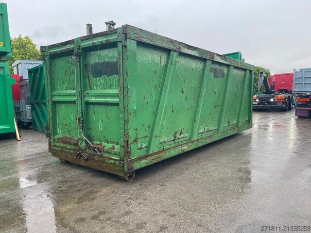 Roll-off container  CONTAINER SCARRABILE USATO A CIELO APERTO