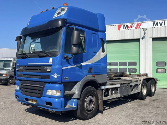 Hakenarmsystem DAF CF 85 460 , 6x2 . Original Dutch truck!