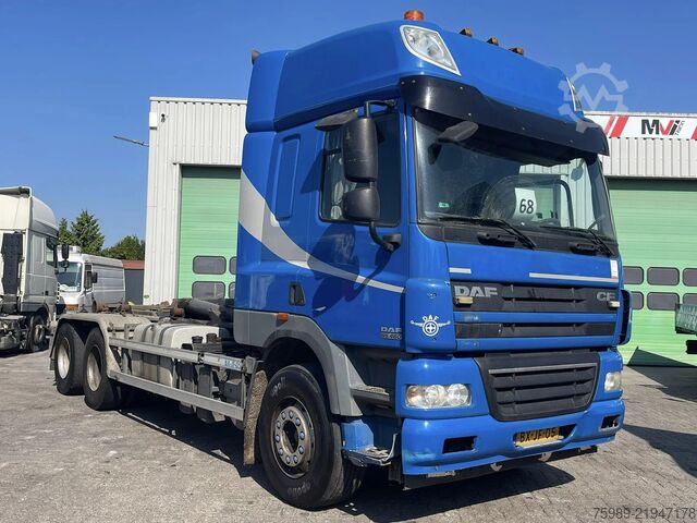 Hakenarmsystem DAF CF 85 460 , 6x2 . Original Dutch truck!