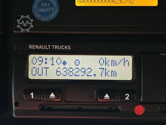 Suitcase RENAULT T 460 6X2 STEER COMBI