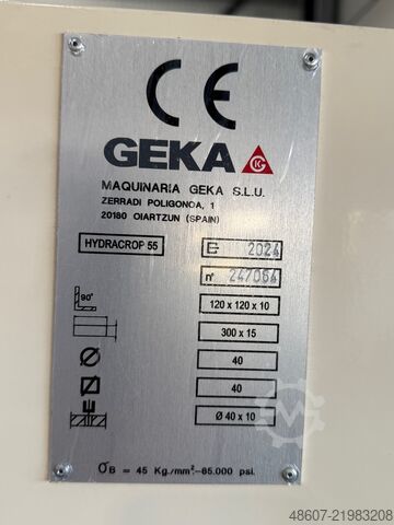 Section steel shear GEKA Hydracrop 55SD