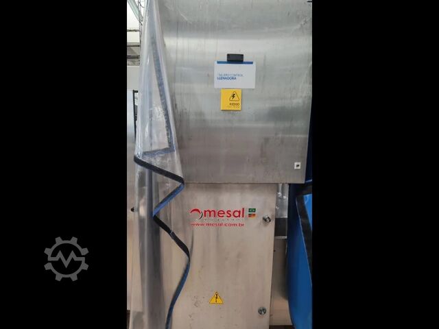 Used Mesal Filling triblock 12000 BPH - year 2011 OMRON E30-30-10IA1