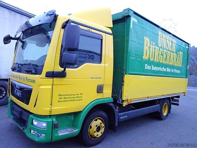 LKW mit Getränkeaufbau MAN 10.180/8.180 TGL*blatt/luft*Diff*Super Nutzlast!