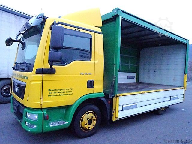 LKW mit Getränkeaufbau MAN 10.180/8.180 TGL*blatt/luft*Diff*Super Nutzlast!