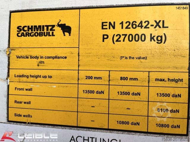 Kühlauflieger SCHMITZ CARGOBULL SKO24/L*Pharma*Doppelstock*Blumenbreit*Liftachse