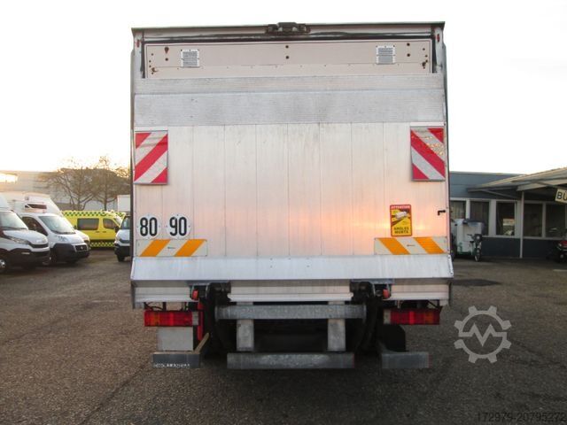 Box truck MERCEDES-BENZ Atego 1218*Maxi-Koffer 7.12m*Euro5*LBW*