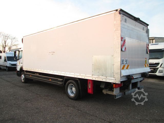 Box truck MERCEDES-BENZ Atego 1218*Maxi-Koffer 7.12m*Euro5*LBW*