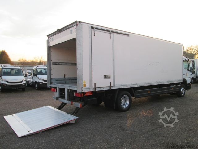 Box truck MERCEDES-BENZ Atego 1218*Maxi-Koffer 7.12m*Euro5*LBW*