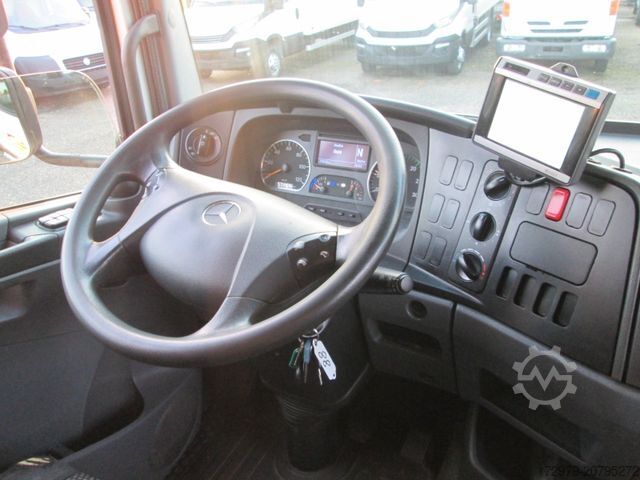 Box truck MERCEDES-BENZ Atego 1218*Maxi-Koffer 7.12m*Euro5*LBW*