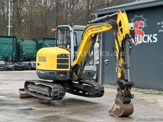 Minibagger WACKER Neuson 50Z3 Minibagger Tieflöffel 2800 std.