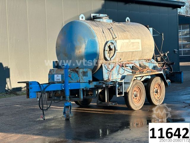 Tanker trailer  Strassmayr Schäfer TS 3000 Asphalt Tankanhänger