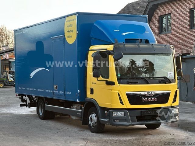 Transporter mit Koffer MAN TGL 8.190 4x2 Koffer, LBW 7,5t. , *Motorschaden*
