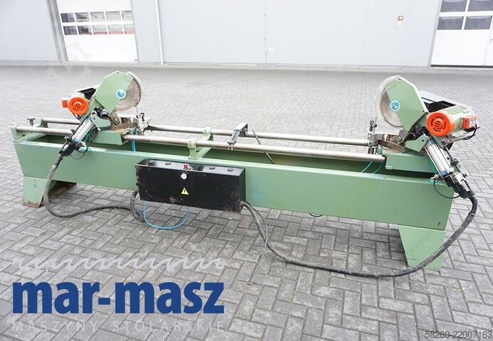Double saw for cutting wood and aluminium Omga TR2-A ukośna ukośnica