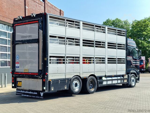 Cattle transport Volvo FH 460 Berdex 3 deck livestock - Loadlift - Lif...