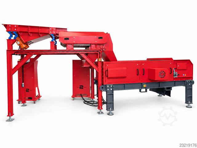 Metallabscheidesystem bestehend aus Scrappers Recycling Technology 