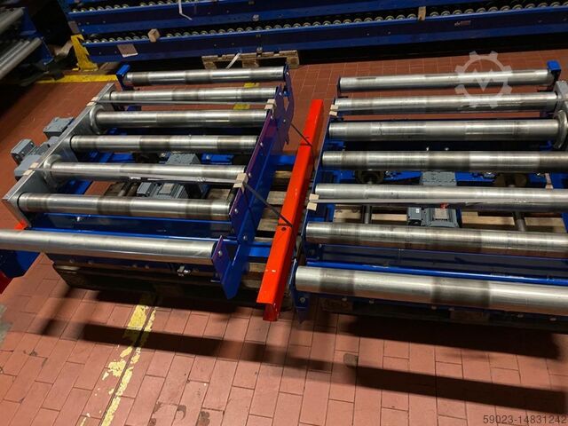 Rollenbahn Overbeck Fördertechnik Palettenhubtisch