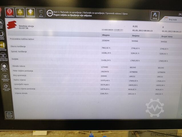 Kantenanleimmaschine HOMAG kal370 ambition 2474