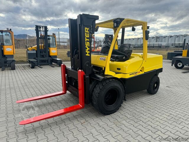 4-Rad-Gabelstapler Hyster H 5.0 FT / Container version / New price