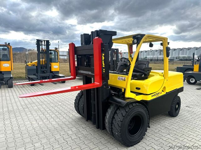 4-Rad-Gabelstapler Hyster H 5.0 FT / Container version / New price