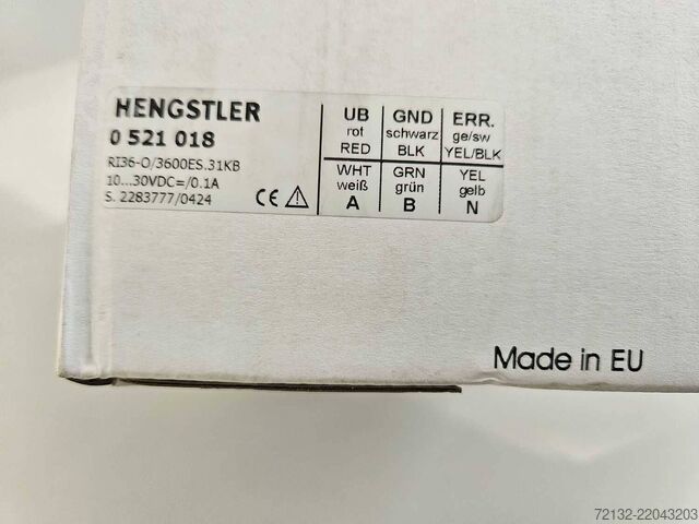 Incremental encoder Hengstler 0521 018