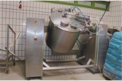 Vacuum mixer / tumbler, VSM/F 1000 L. Glass Vacuümmenger / -tumbler, Type VSM/F 1000