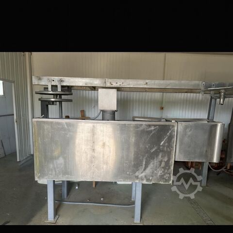 Complete TECMAT poultry slaughterhouse line Tecmat 300-500