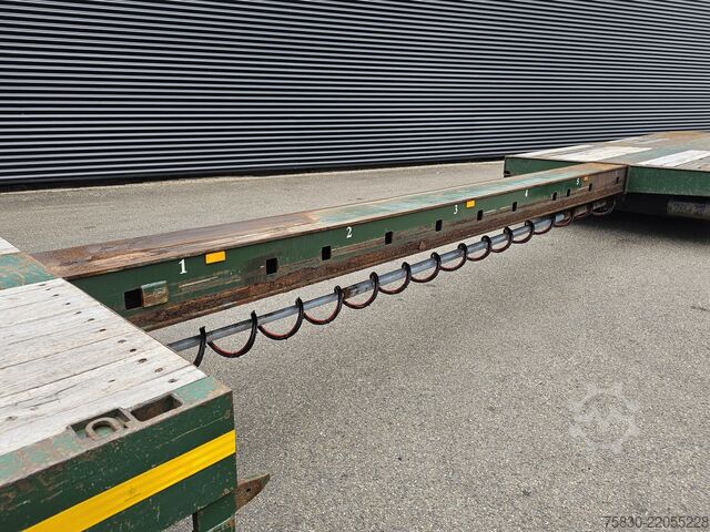 Tieflader Broshuis BROSHUIS 31N5-EU / RADMULDEN / WHEELWELL