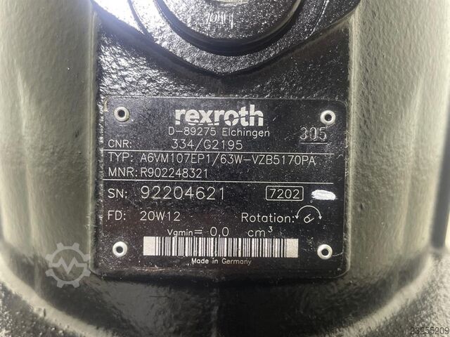 JCB -Rexroth A6VM107EP-Drive motor/Fahrmotor/Rijmotor JCB -Rexroth A6VM107EP-Drive motor/Fahrmotor/Rijmotor