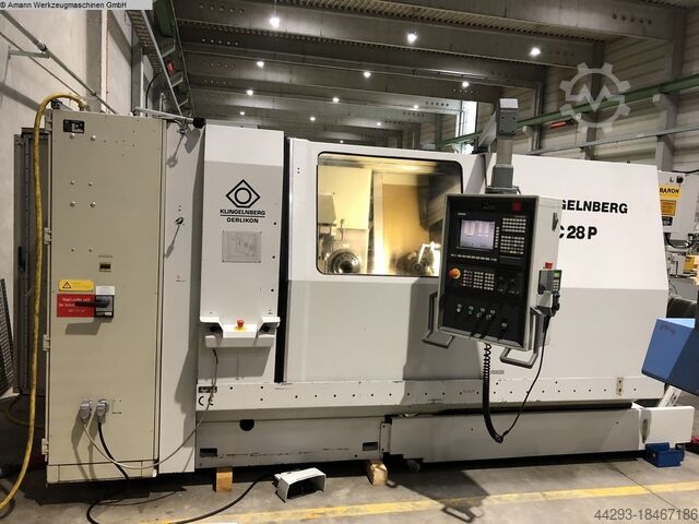 Spiral Bevel Gear Cutting Machine KLINGELNBERG C 28 P