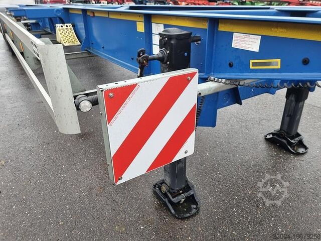 Container transport Van Hool A2C001 | container CHASSIS| 55 foot | 55 foot p...