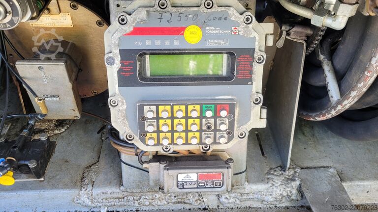 Platform Willig 1 Achs Tankauflieger 24.000 Liter 4 Kamm