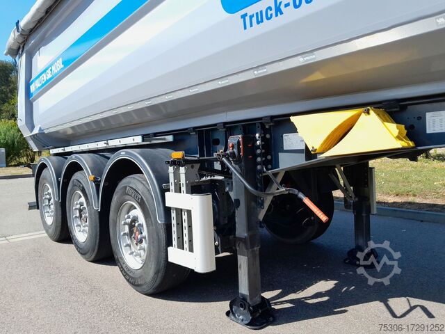 Tipper semitrailer WIELTON Strong Master 3-Achs Stahlmulde 26 cbm