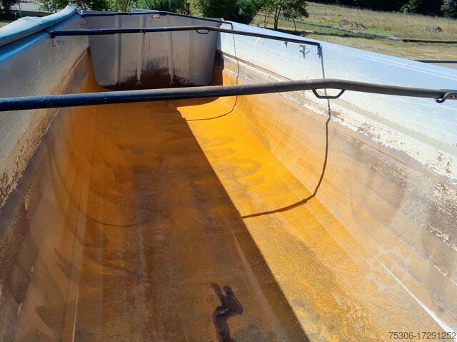 Tipper semitrailer WIELTON Strong Master 3-Achs Stahlmulde 26 cbm