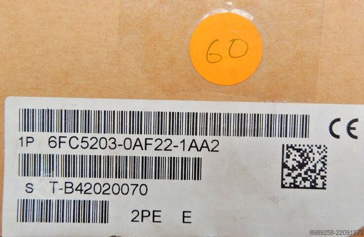 Machine control panel Siemens 6FC5203-OAF22-1AA2