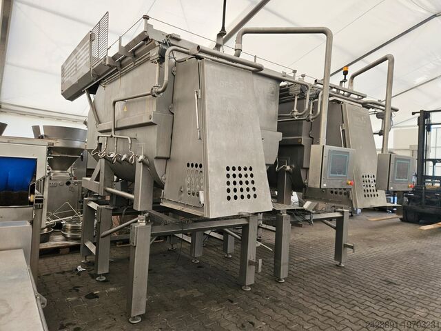Paddle mixer cooled with CO2 CFS Unimix T2500