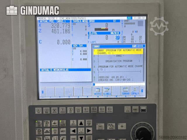 Vertical Turning Machine EMAG VL2