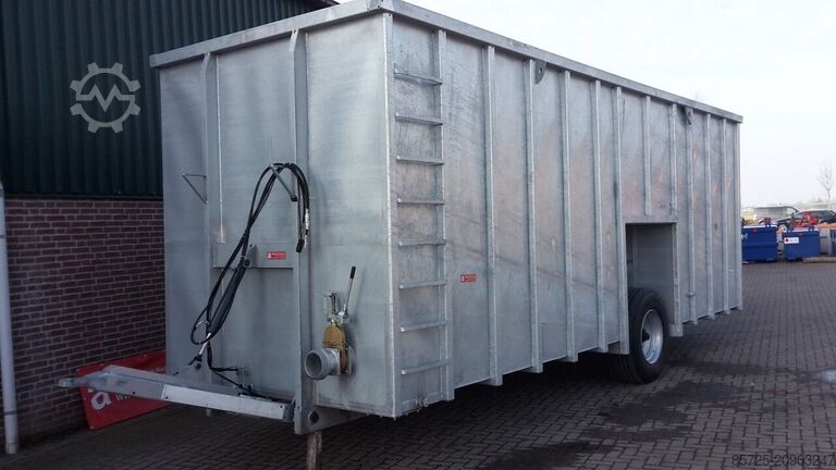 Fertiliser Gegalvaniseerde mestcontainer