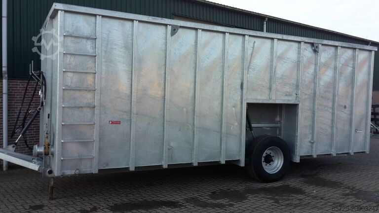Fertiliser Gegalvaniseerde mestcontainer