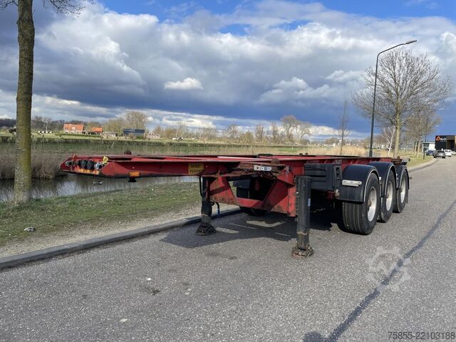 Containertransport Van Hool Tankcontainerchassis 20 FT / Disc / ADR