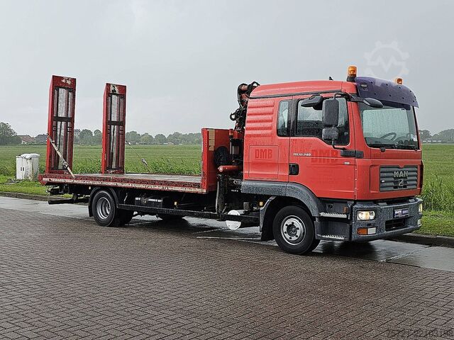 Car carrier van M.A.N. 12.240 TGL HYDR. RAMP. ATLAS 65