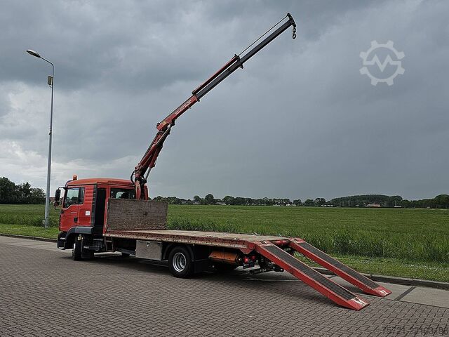 Car carrier van M.A.N. 12.240 TGL HYDR. RAMP. ATLAS 65