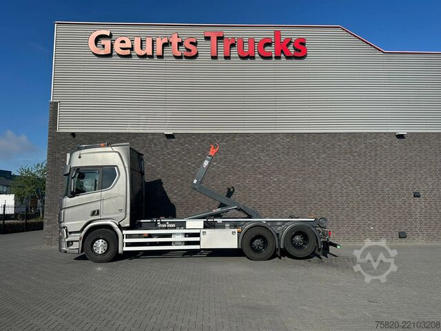 Hook arm system Scania R660 6X2 VDL S-21-6400 HAAKARM / ABROLLKIPPER/ ...