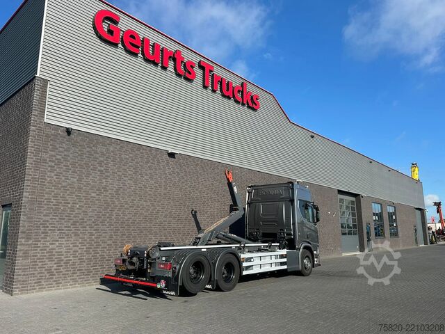 Hook arm system Scania R660 6X2 VDL S-21-6400 HAAKARM / ABROLLKIPPER/ ...