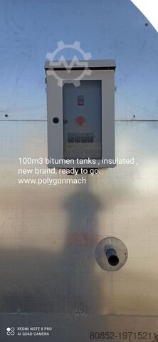 Straßenbaumaschine Polygonmach PBT-50 Bitumen Tank with Stirrer