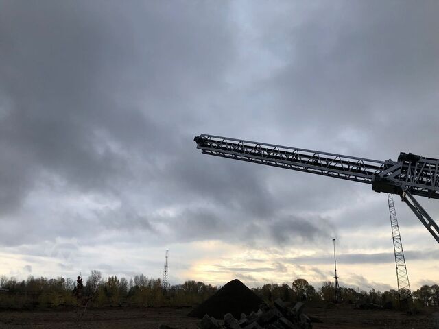 Crusher Polygonmach 1400x60000mm Radial  Telescopic stacker