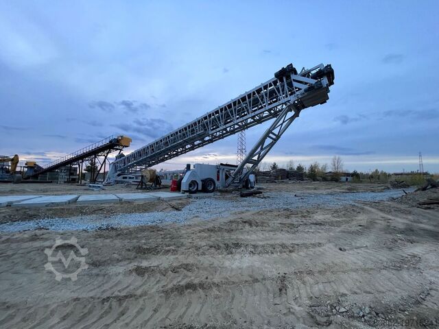 Crusher Polygonmach 1400x60000mm Radial  Telescopic stacker